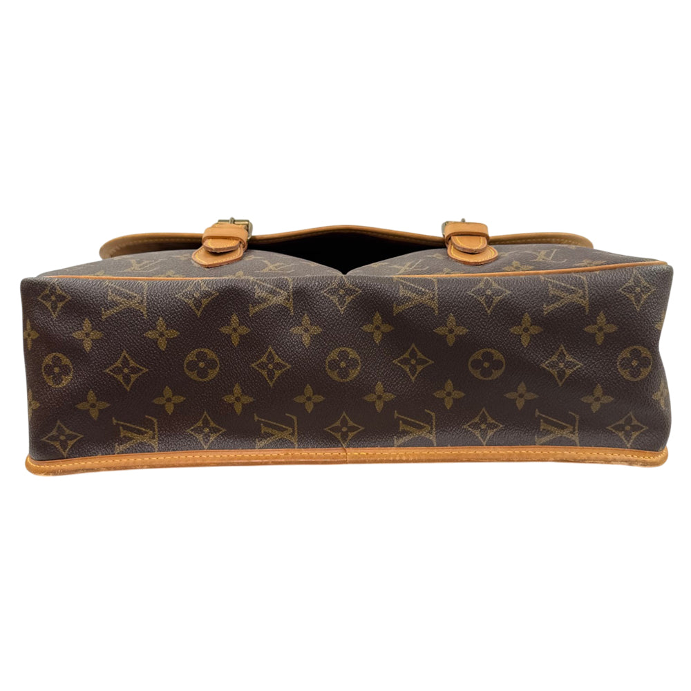 LOUIS VUITTON Monogram Sac Gibeciere GM Shoulder Crossbody Bag LHQ2069