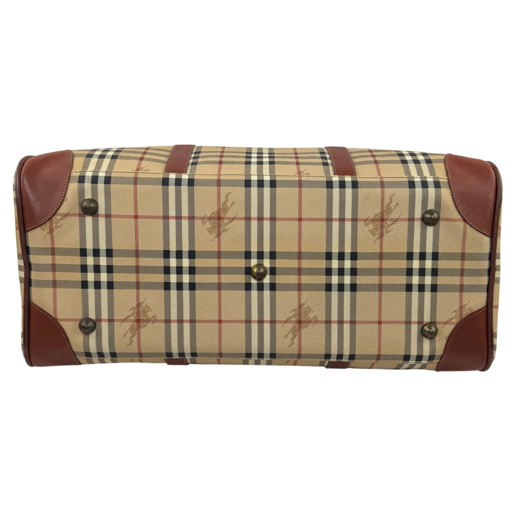 BURBERRY Nova Check Duffle/Boston Bag LHQ2079