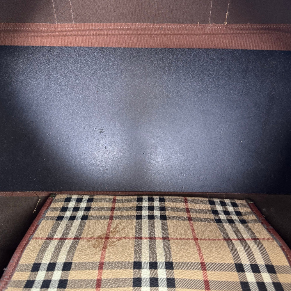 BURBERRY Nova Check Duffle/Boston Bag LHQ2079