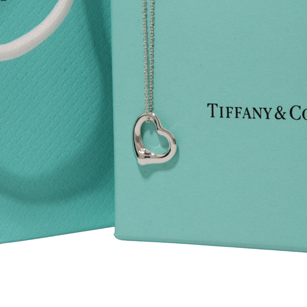 TIFFANY & Co. Collier Pendentif Coeur Ouvert Argent LHQ204