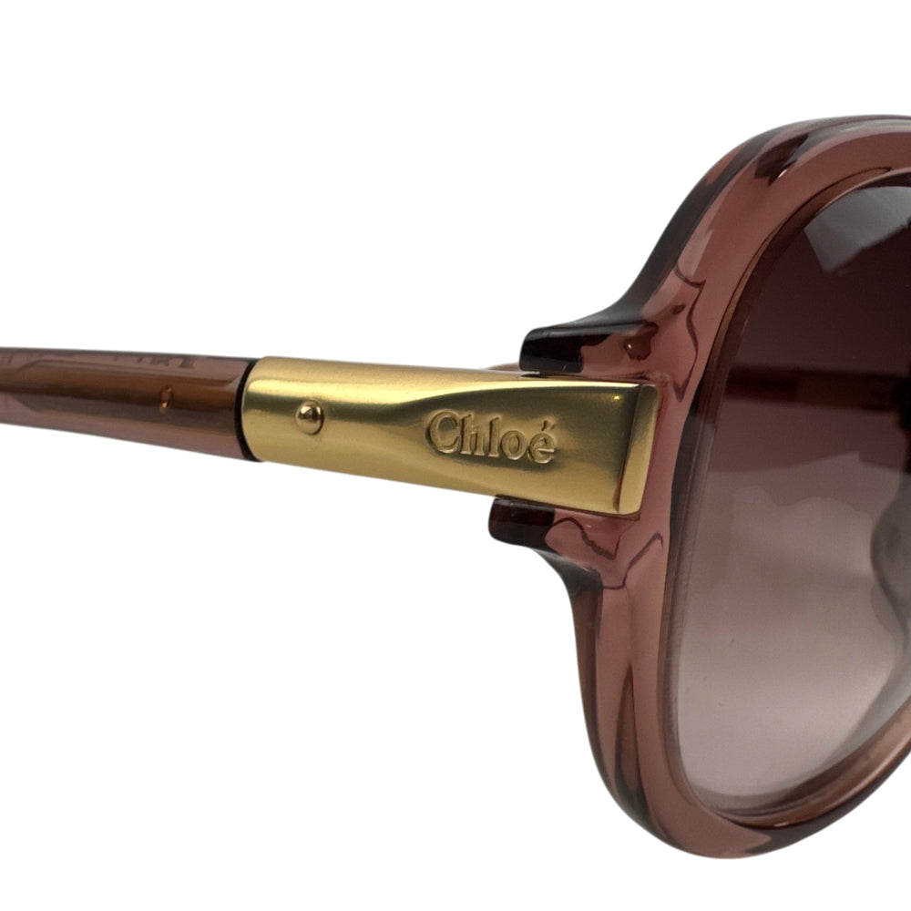 CHLOE Pink Frame Pink Lens Sunglasses LHQ2082