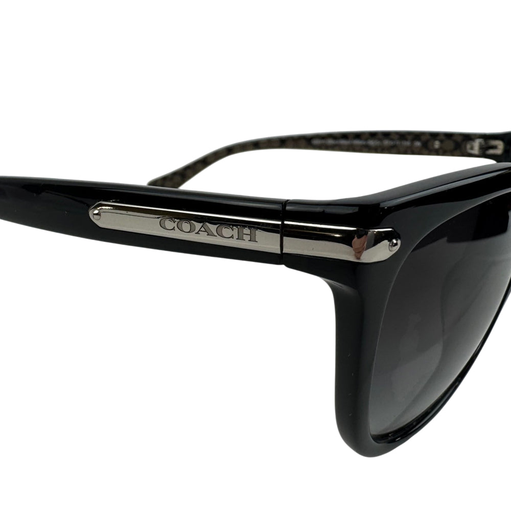 COACH Black Frame Black Lens Sunglasses LHQ2088