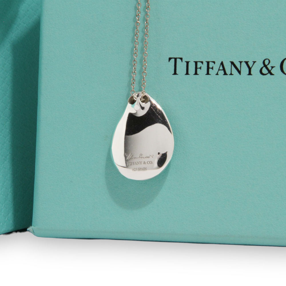 TIFFANY & Co. Collana Ciondolo a disco rotondo Argento LHQ209