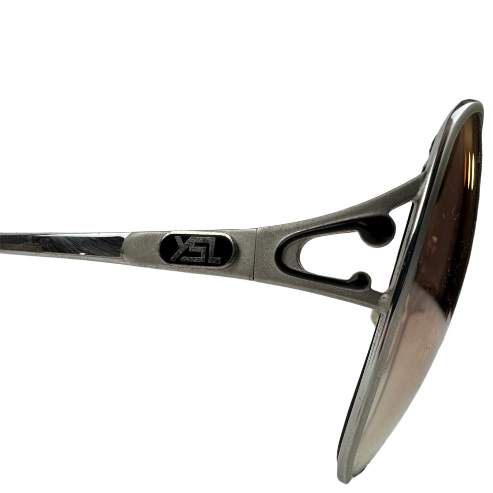 SAINT LAURENT Silver Frame Pink Lens Sunglasses LHQ2092