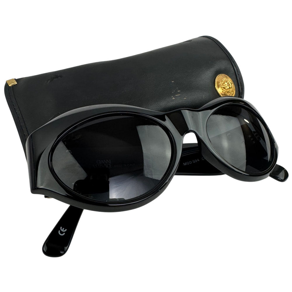 VERSACE Thick Black Sunglasses LHQ2093