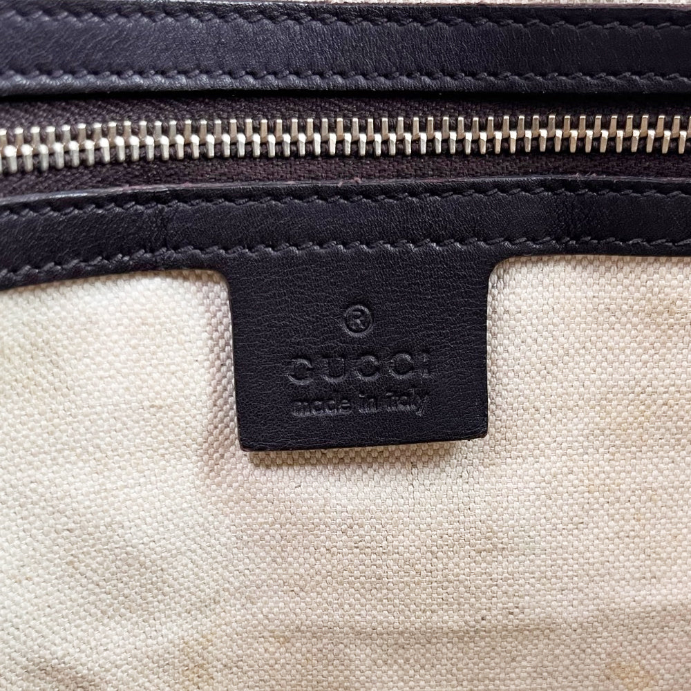 GUCCI Mayfair Guccissima Brown Leather Shoulder Bag LHQ2095