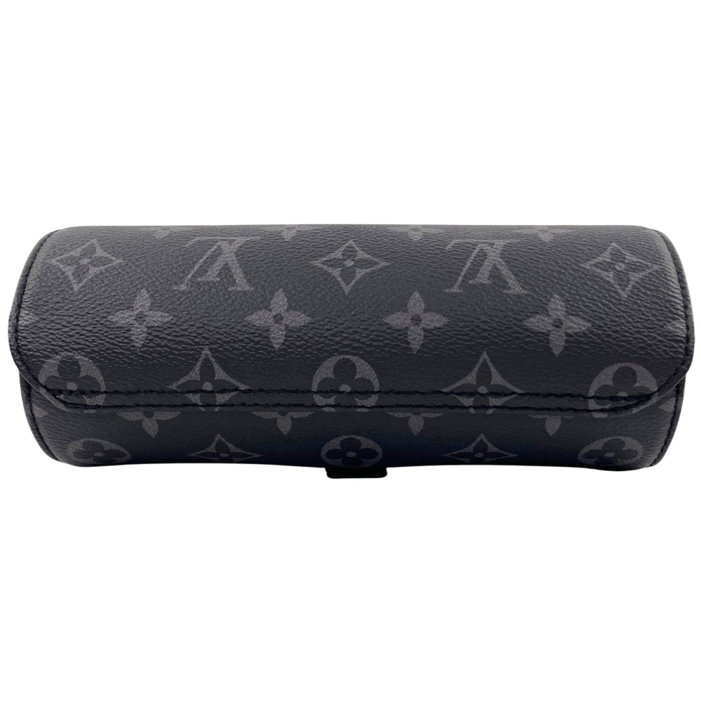 LOUIS VUITTON Monogram Graphite Watch Holder Case LHQ2098