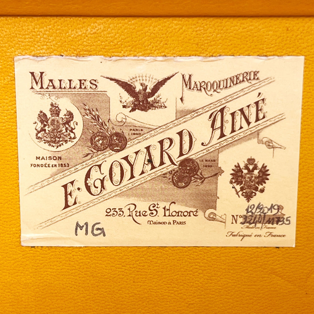 GOYARD Black Minaudière Trunk Clutch Bag LHQ1200