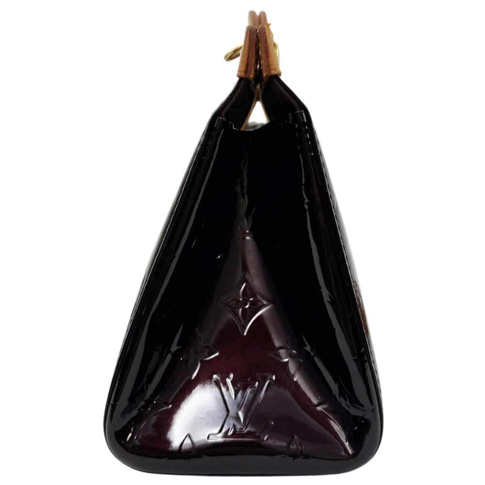 LOUIS VUITTON Roxbury Drive Vernis Burgundy Shoulder Bag LHQ2102