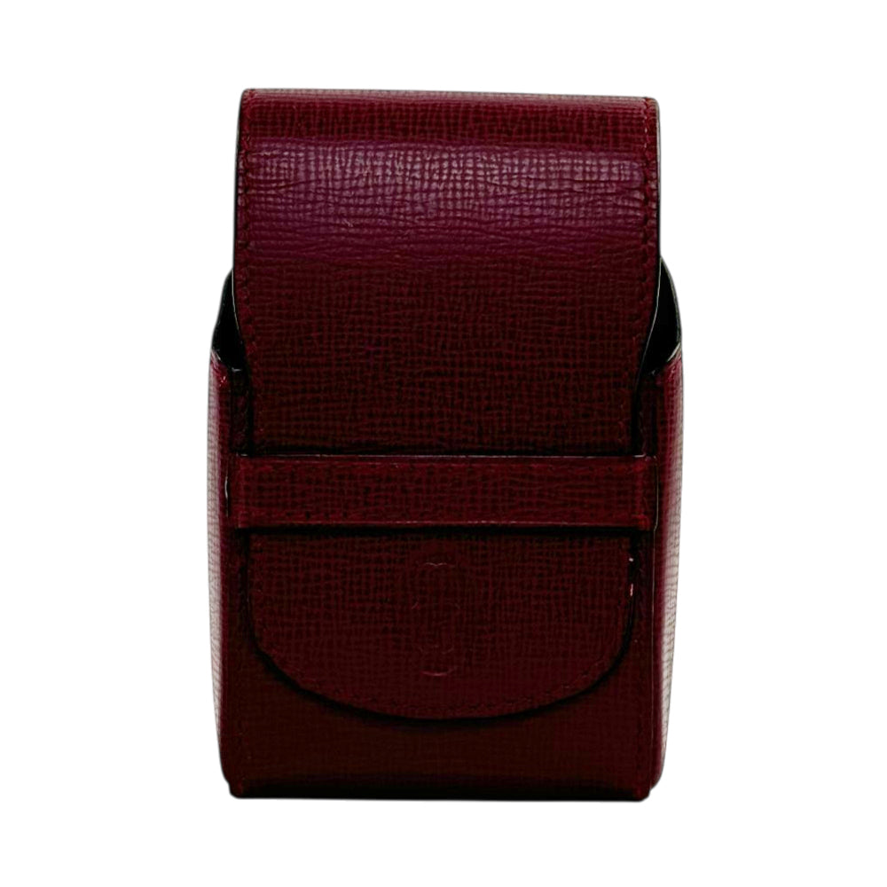 CARTIER Maroon Cigarette Case LHQ2110