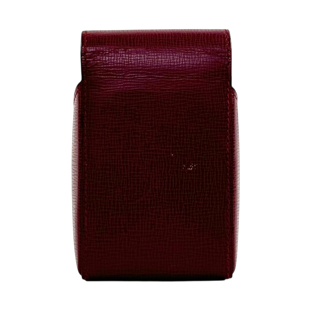 CARTIER Maroon Cigarette Case LHQ2110