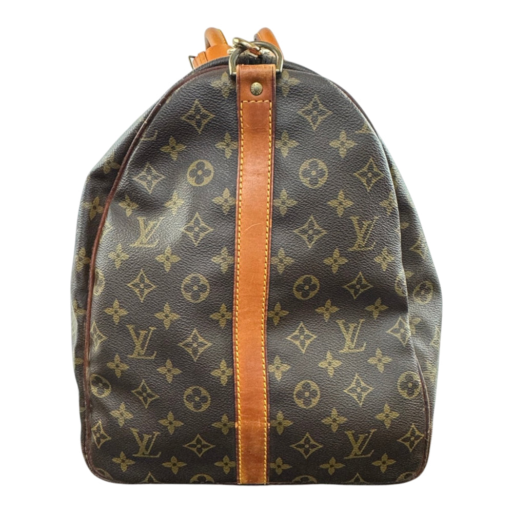 LOUIS VUITTON Monogram Keepall 60 Bandouliere LHQ2111