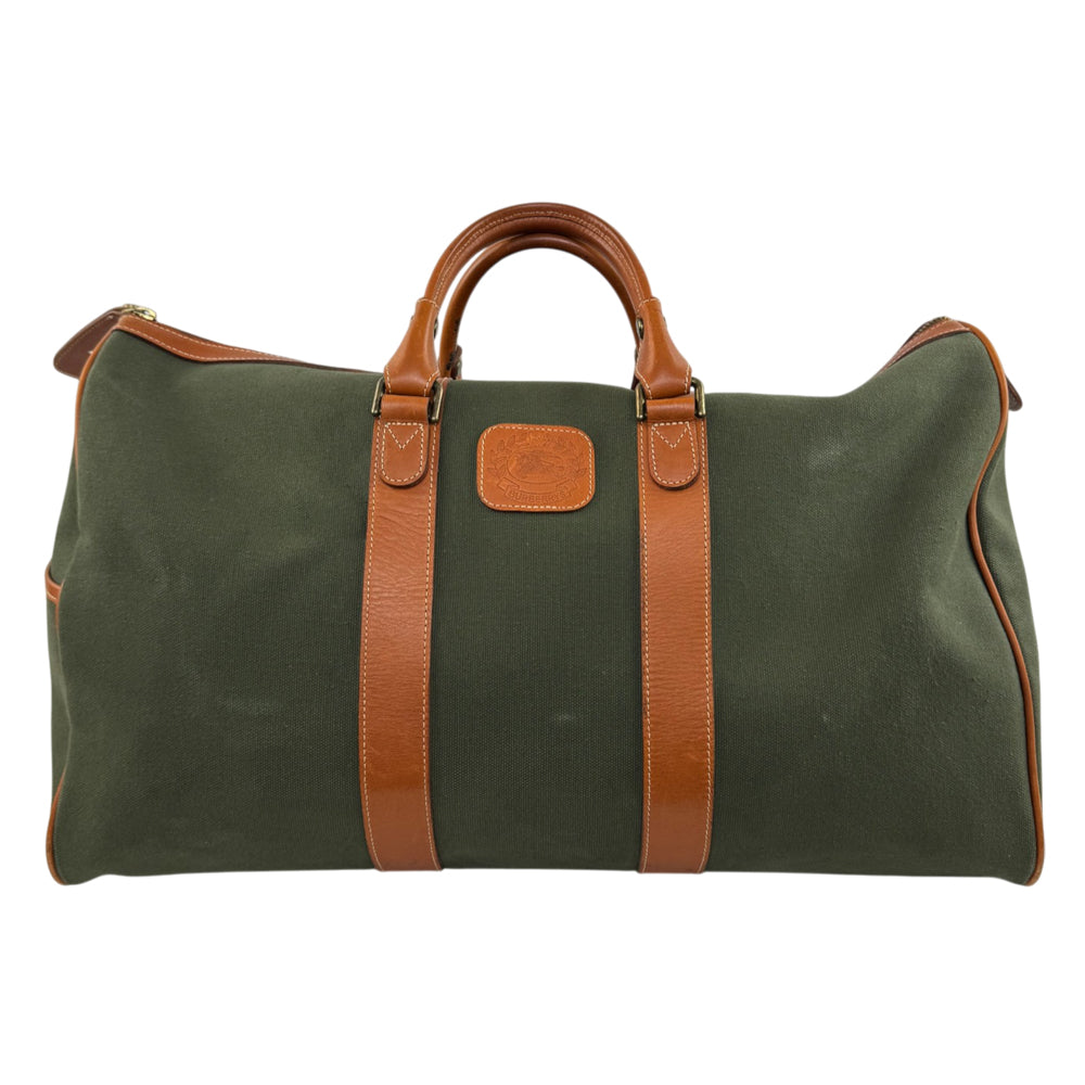 BURBERRY Green Boston Bag LHQ2124