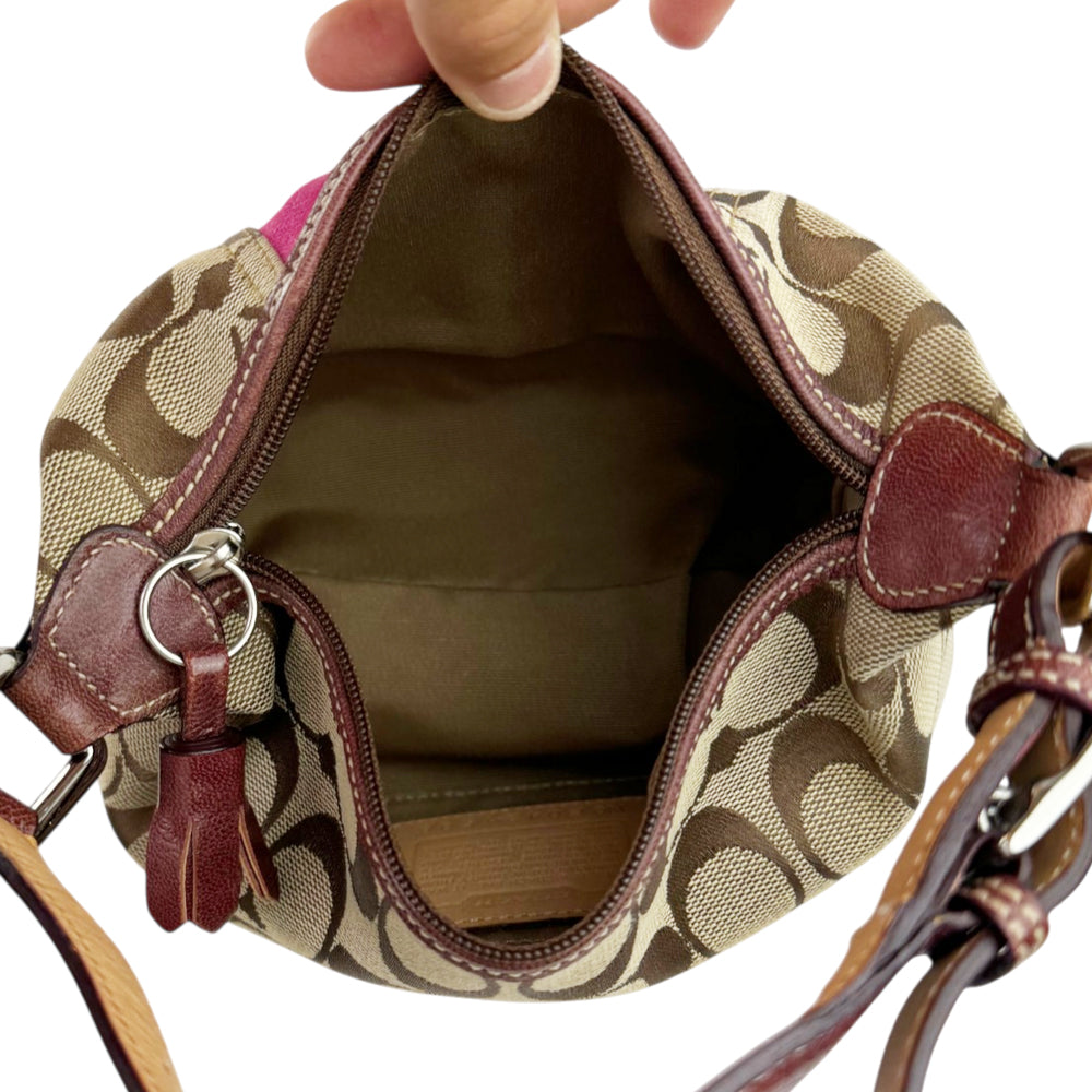 COACH Baguette Shoulder Bag Pink LHQ2125