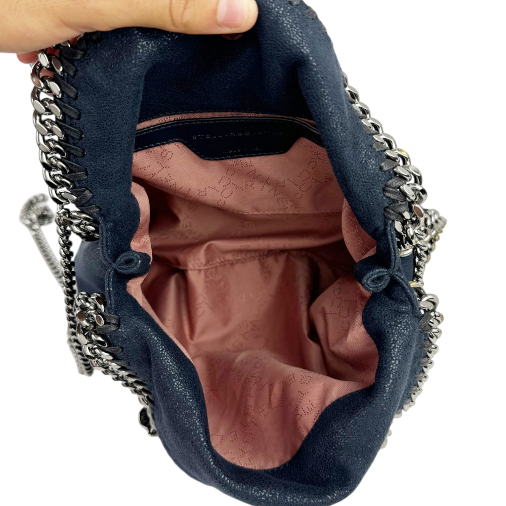 STELLA McCARTNEY Falabella Navy 2-Way Shoulder Bag LHQ2128