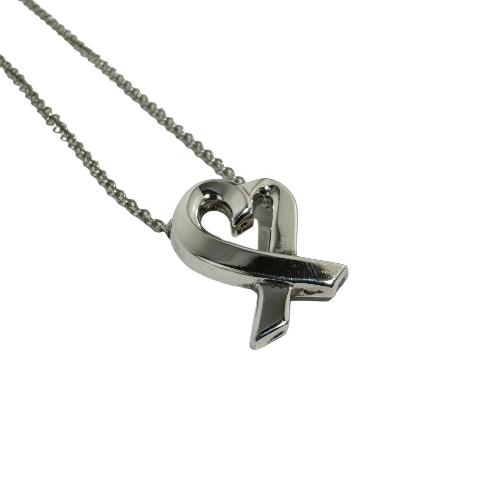 TIFFANY & Co. Collier Paloma Picasso Pendentif Coeur d'Amour Argent LHQ213