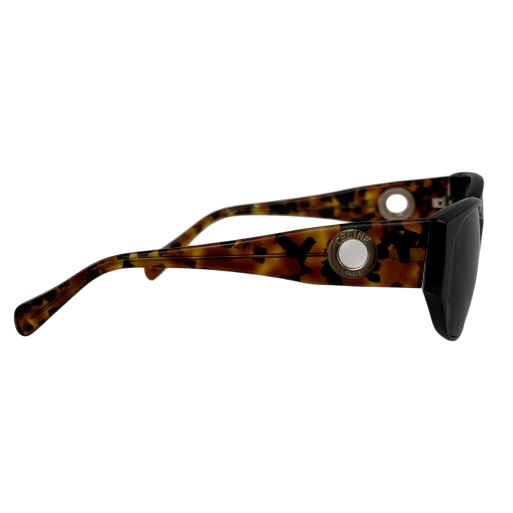 CELINE Brown Tortoise Shell Sunglasses LHQ2133