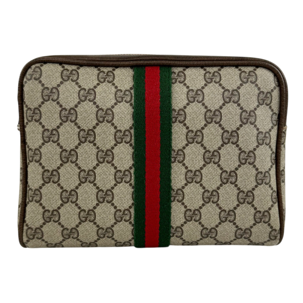 GUCCI GG Sherry Line Clutch Bag LHQ2136