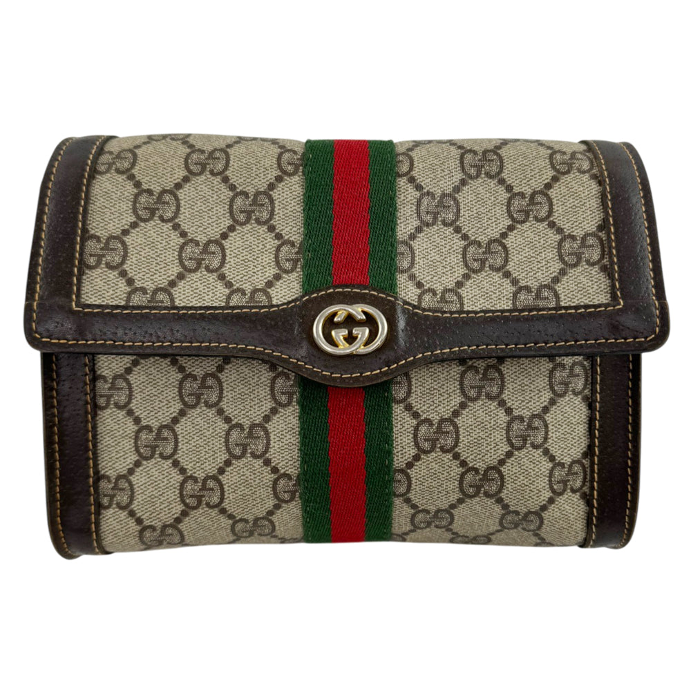 GUCCI Sherry Line Clutch Bag LHQ2147