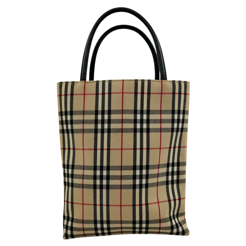 BURBERRY Nova Check Tote Bag LHQ2149