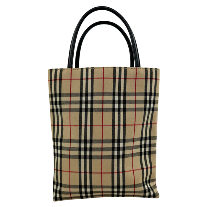 BURBERRY Nova Check Tote Bag LHQ2149