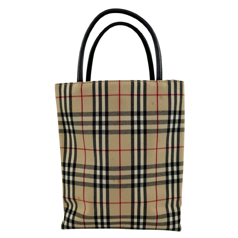 BURBERRY Nova Check Tote Bag LHQ2149
