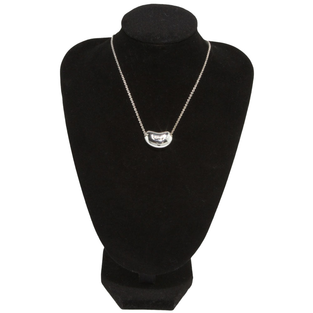 TIFFANY & Co. Collar Bean Pendant Plata LHQ217