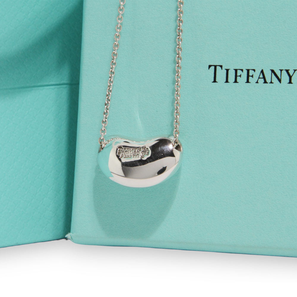 TIFFANY & Co. Collier Pendentif haricot Argent LHQ217