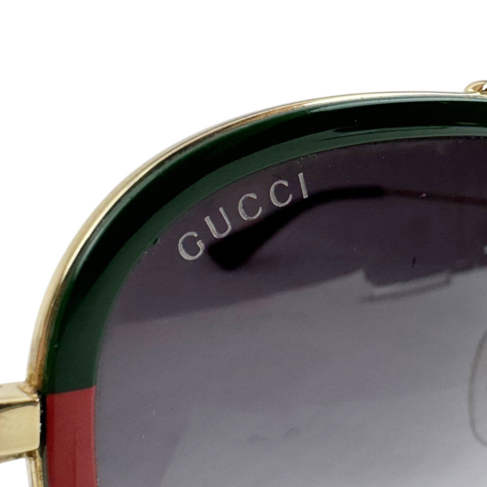 GUCCI Sherry Line Aviator Sunglasses LHQ2171
