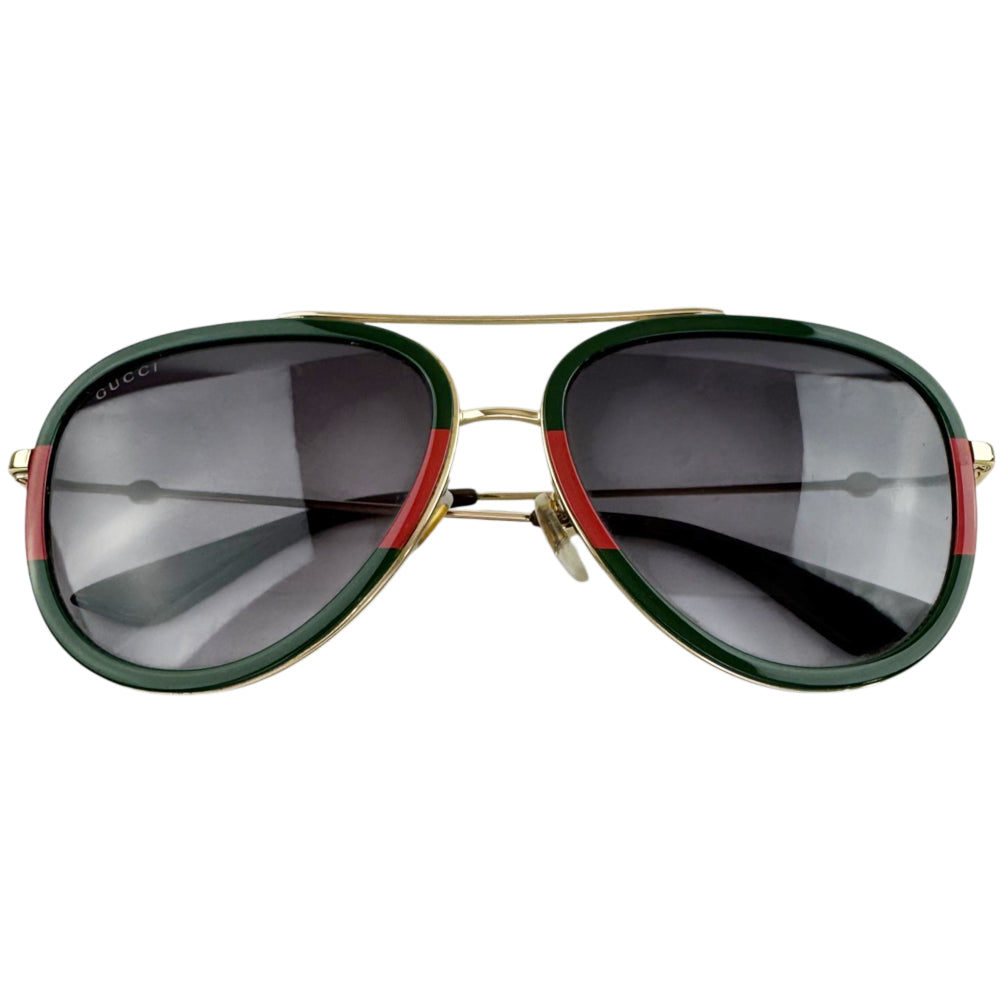 GUCCI Sherry Line Aviator Sunglasses LHQ2171