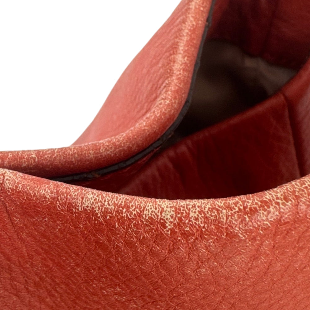 COACH Red Leather Shoulder Bag LHQ2174