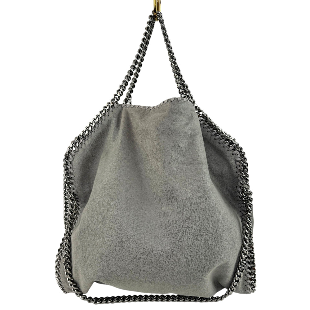 STELLA McCARTNEY Falabella Grey Chain Shoulder Bag LHQ2181