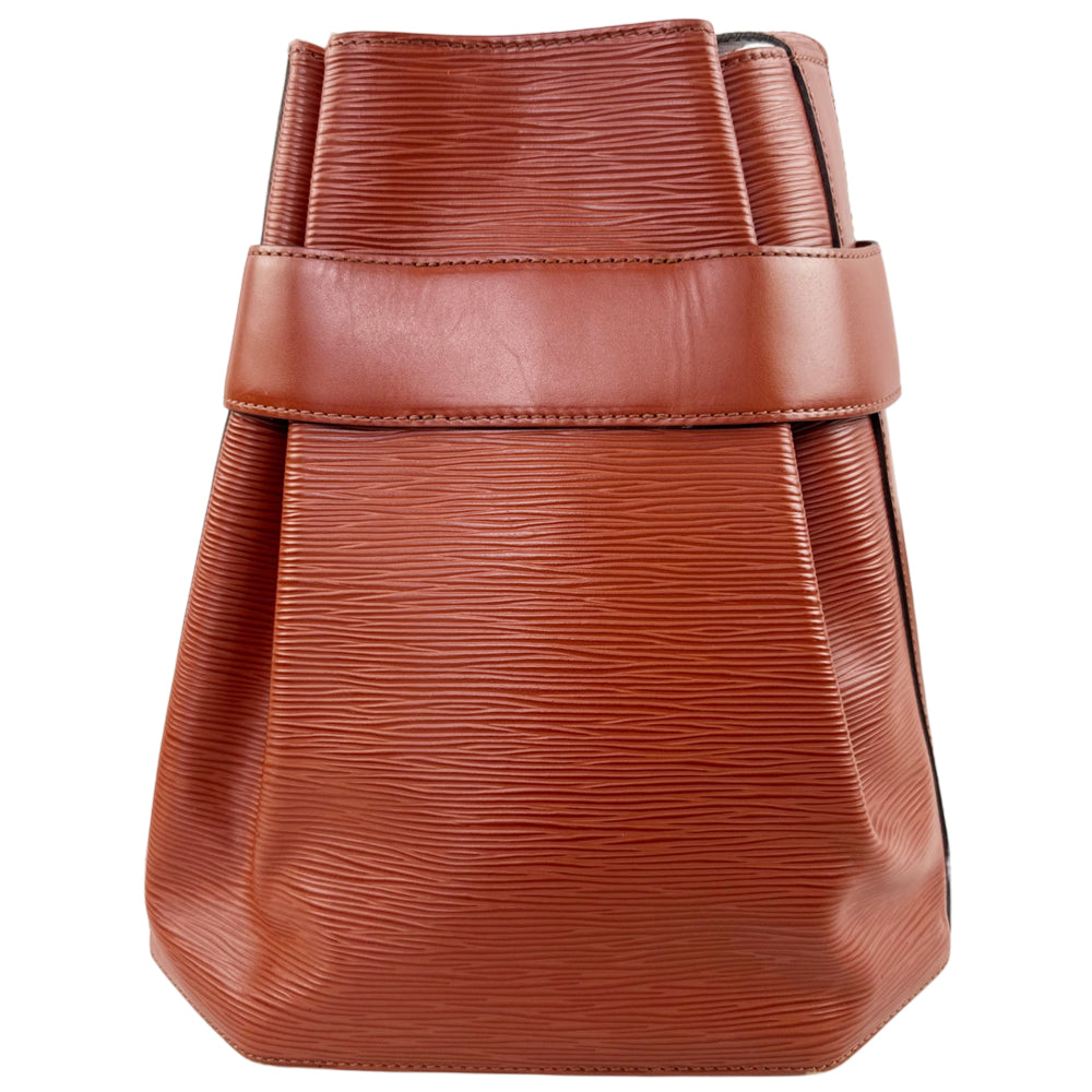 LOUIS VUITTON Sac d'Epaule Brown Epi Bag LHQ2197