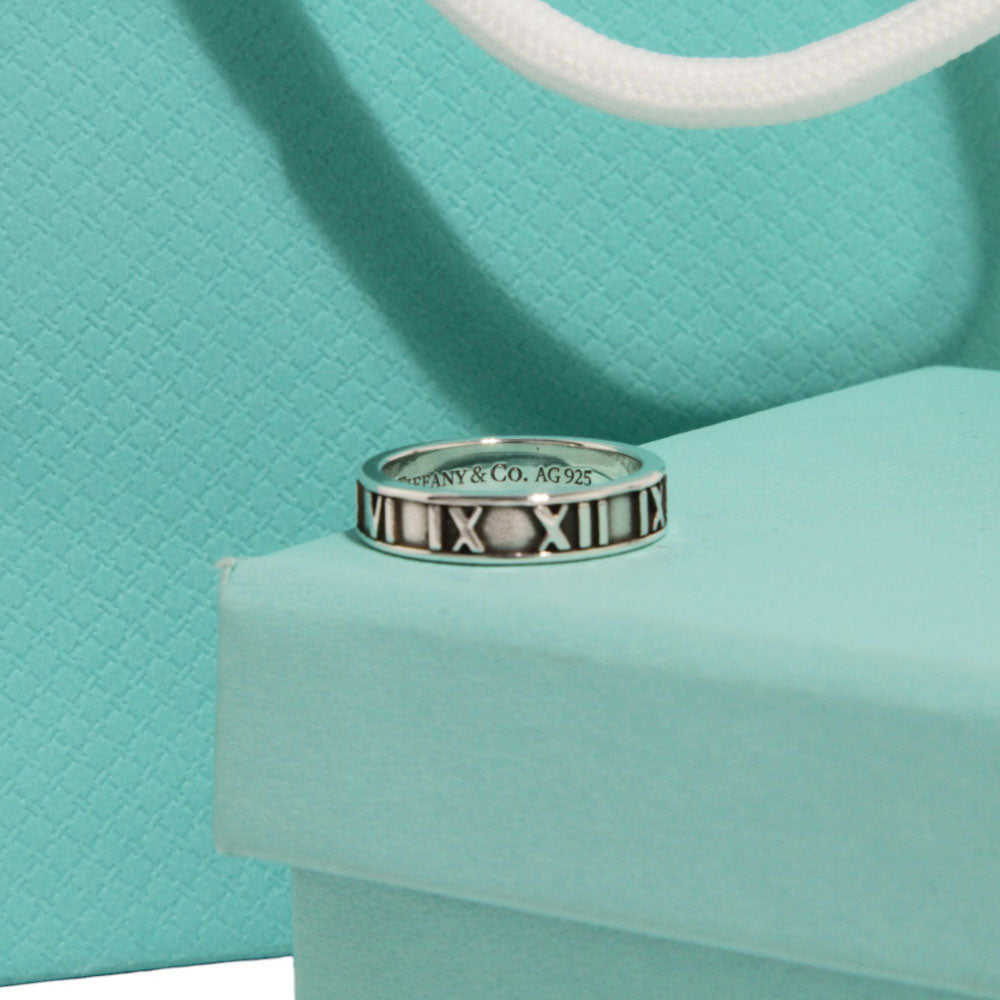 TIFFANY & Co. Bague Atlas Argent LHQ220