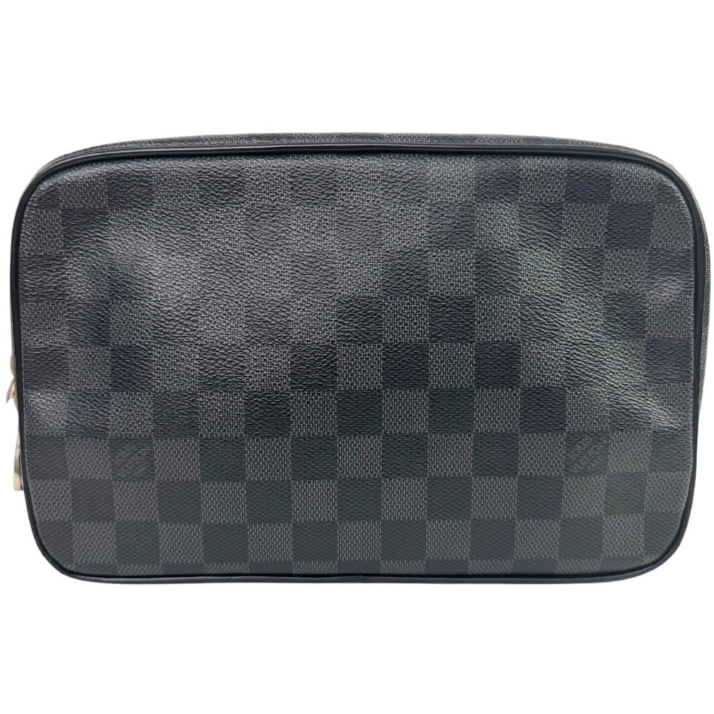 LOUIS VUITTON Damier Graphite Toiletry 28 Bag LHQ2215