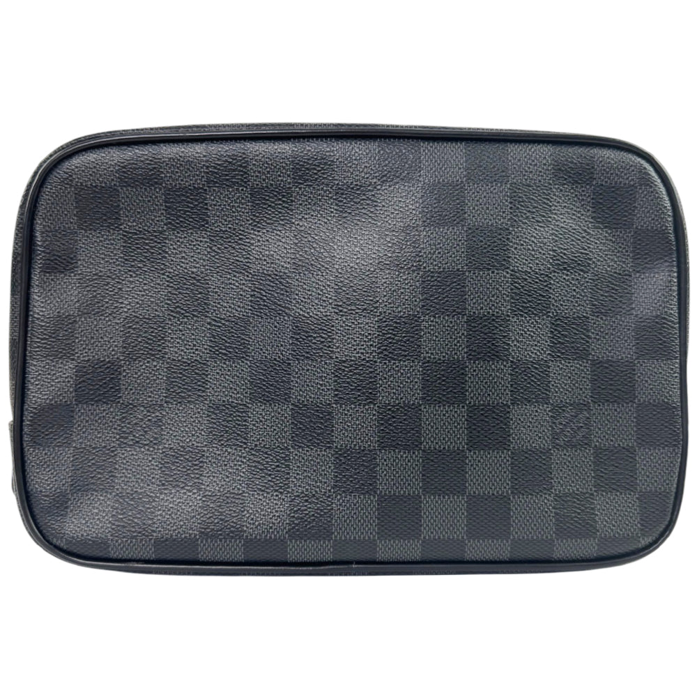 LOUIS VUITTON Damier Graphite Toiletry 28 Bag LHQ2215