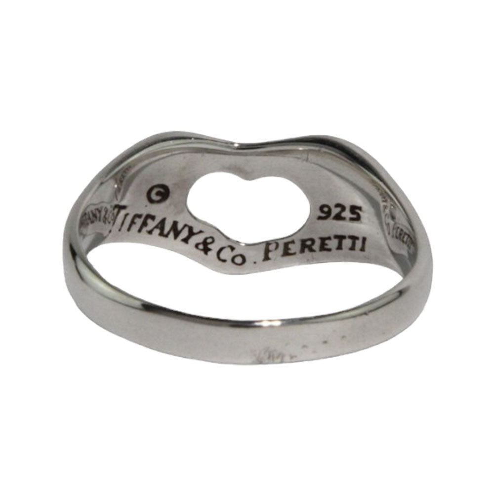 TIFFANY & Co. Anillo Corazón Abierto Plata LHQ222