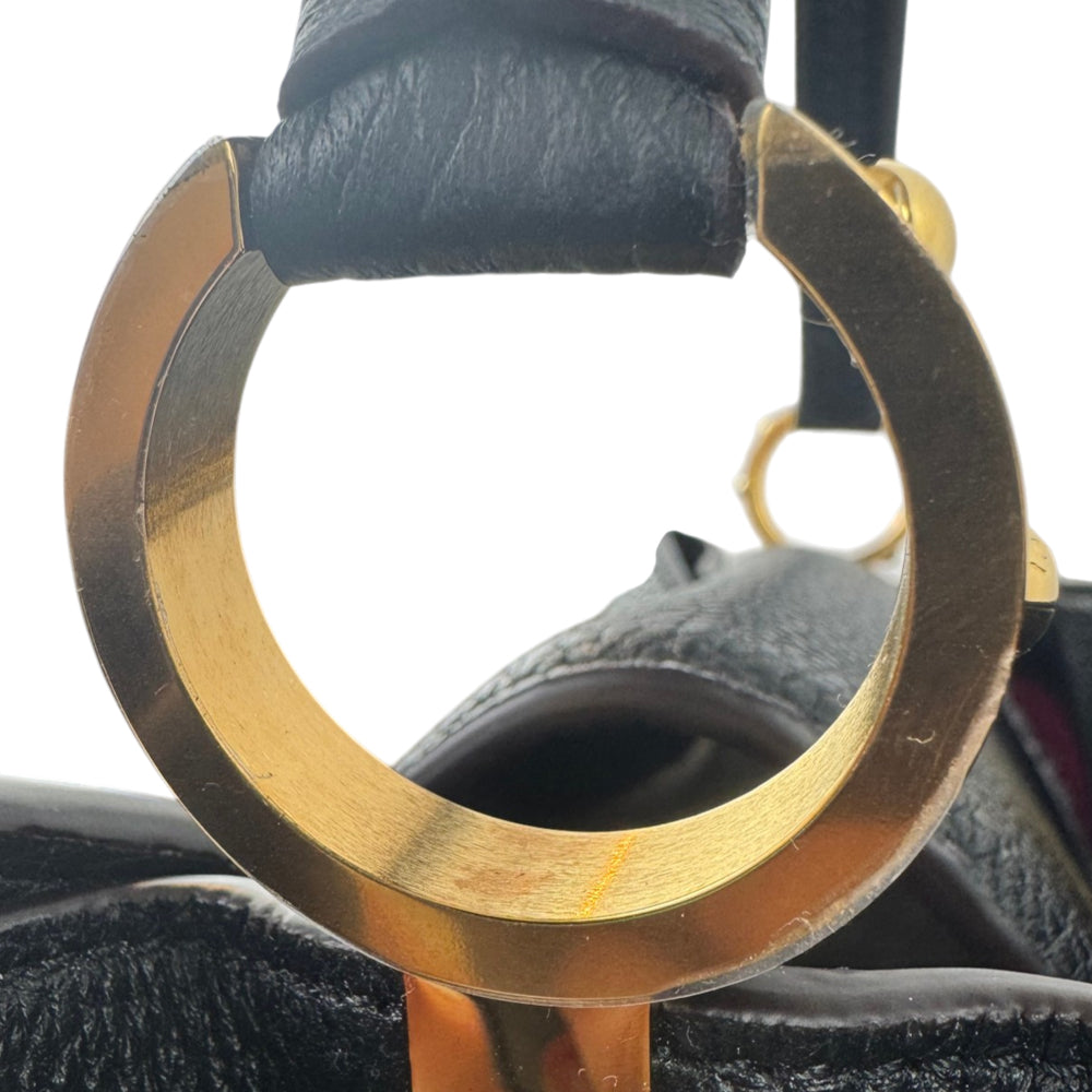LOUIS VUITTON Capucines GM Black Leather Handbag LHQ2223