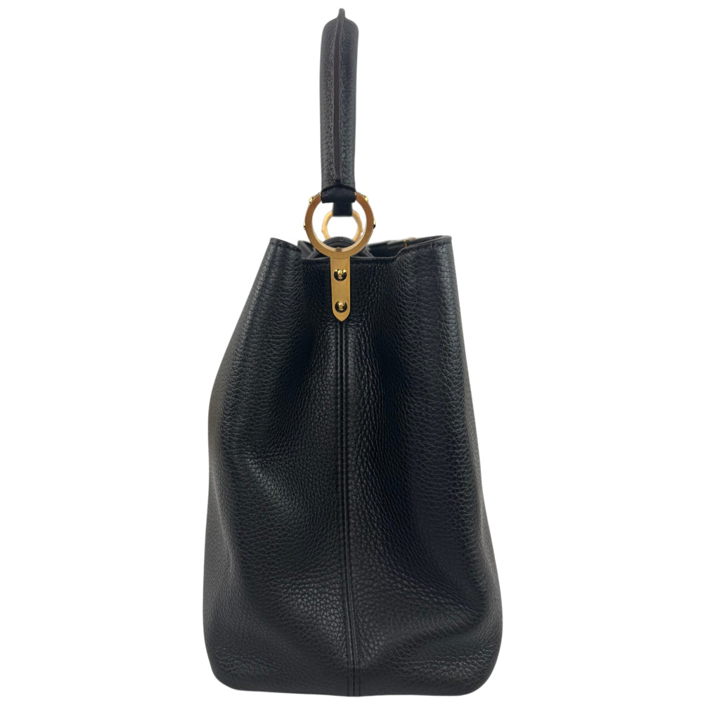 LOUIS VUITTON Capucines GM Black Leather Handbag LHQ2223