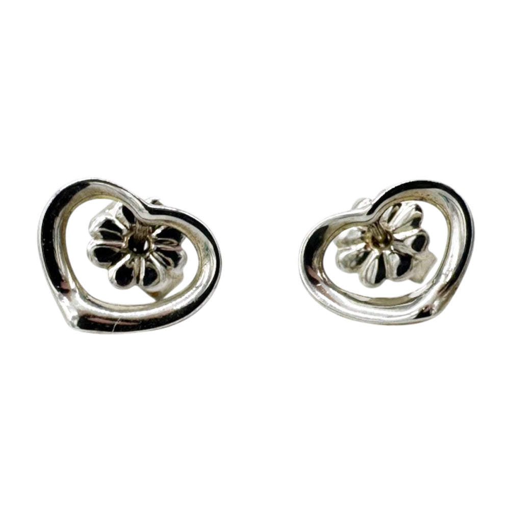 TIFFANY & CO Elsa Peretti Open Heart Earrings LHQ2231