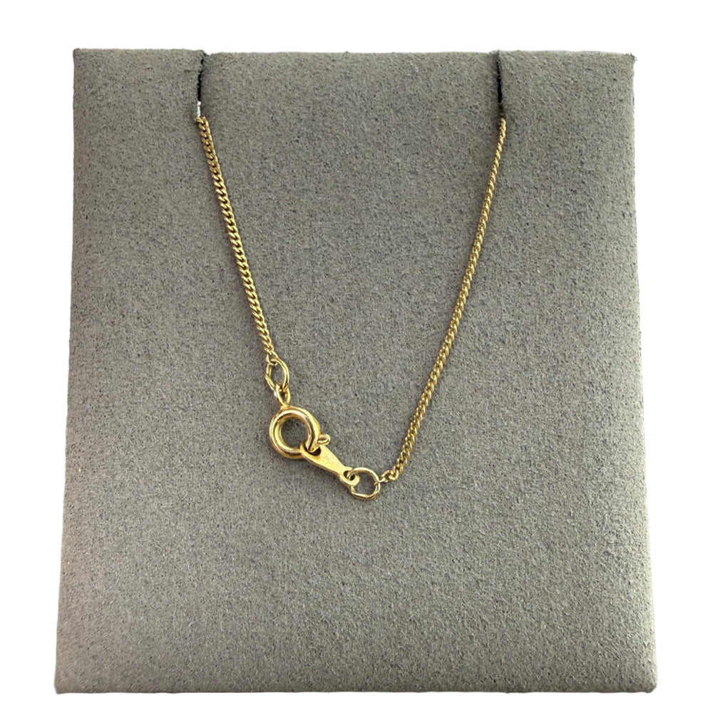 GIVENCHY Gold-Tone Crystal "G" Pendant Necklace LHQ2235