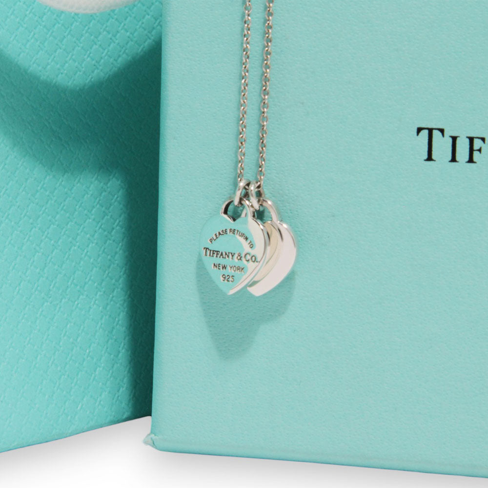 TIFFANY & Co. Collana Doppio ritorno al ciondolo Argento LHQ224