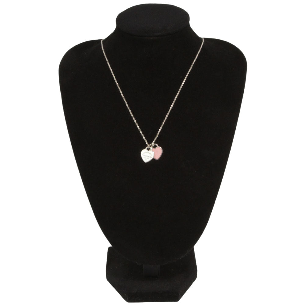 TIFFANY & Co. Collana con doppio ciondolo Return To Pink Argento LHQ226