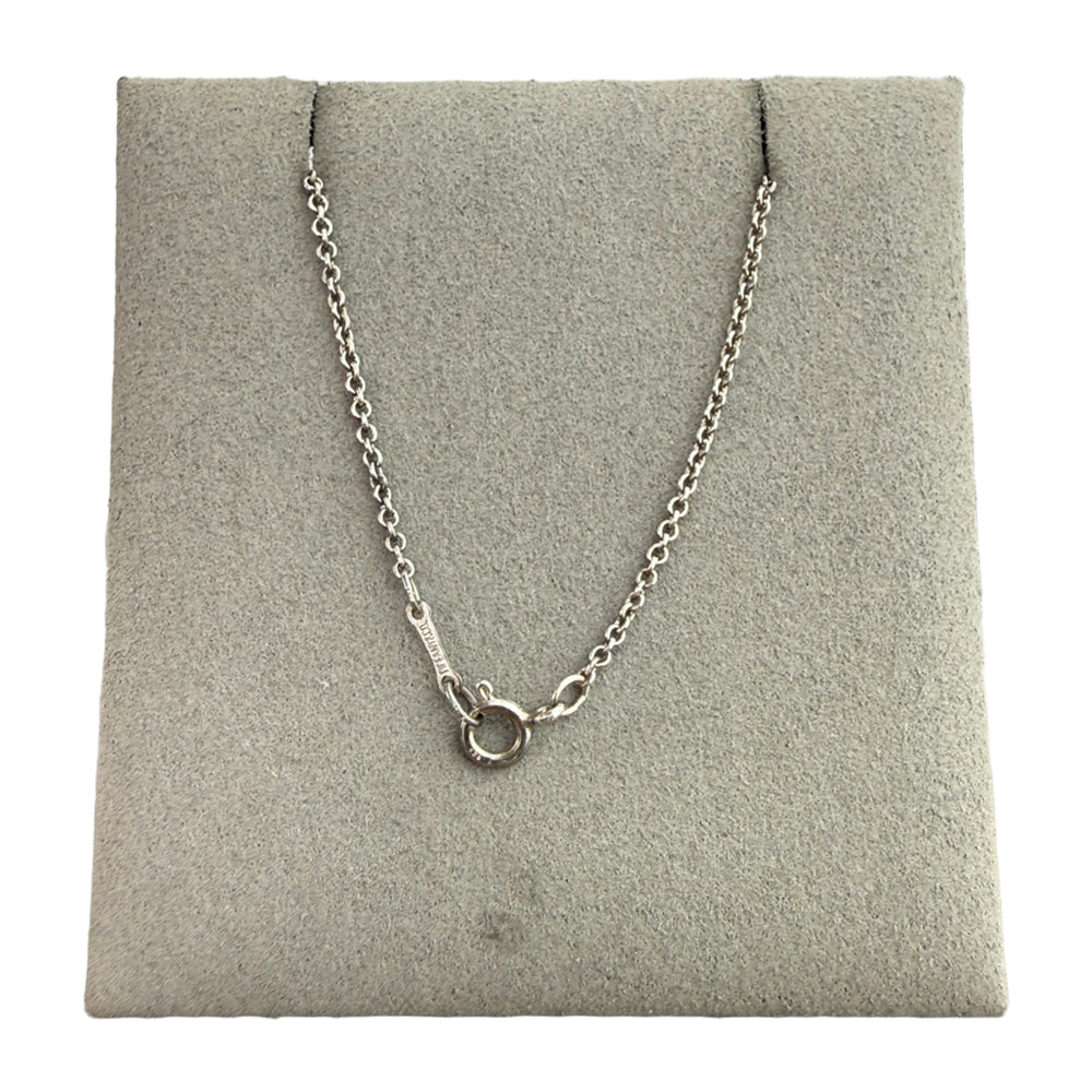 TIFFANY & CO Open Heart Pendant Necklace LHQ2268