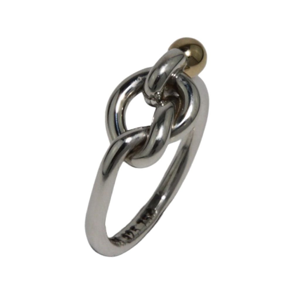 TIFFANY & Co. Love Knot Ring Silver LHQ227