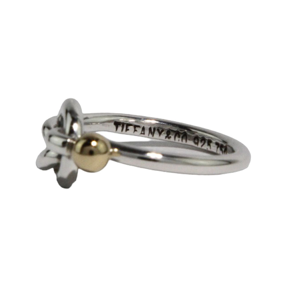 TIFFANY & Co. Liebesknoten Ring Silber LHQ227