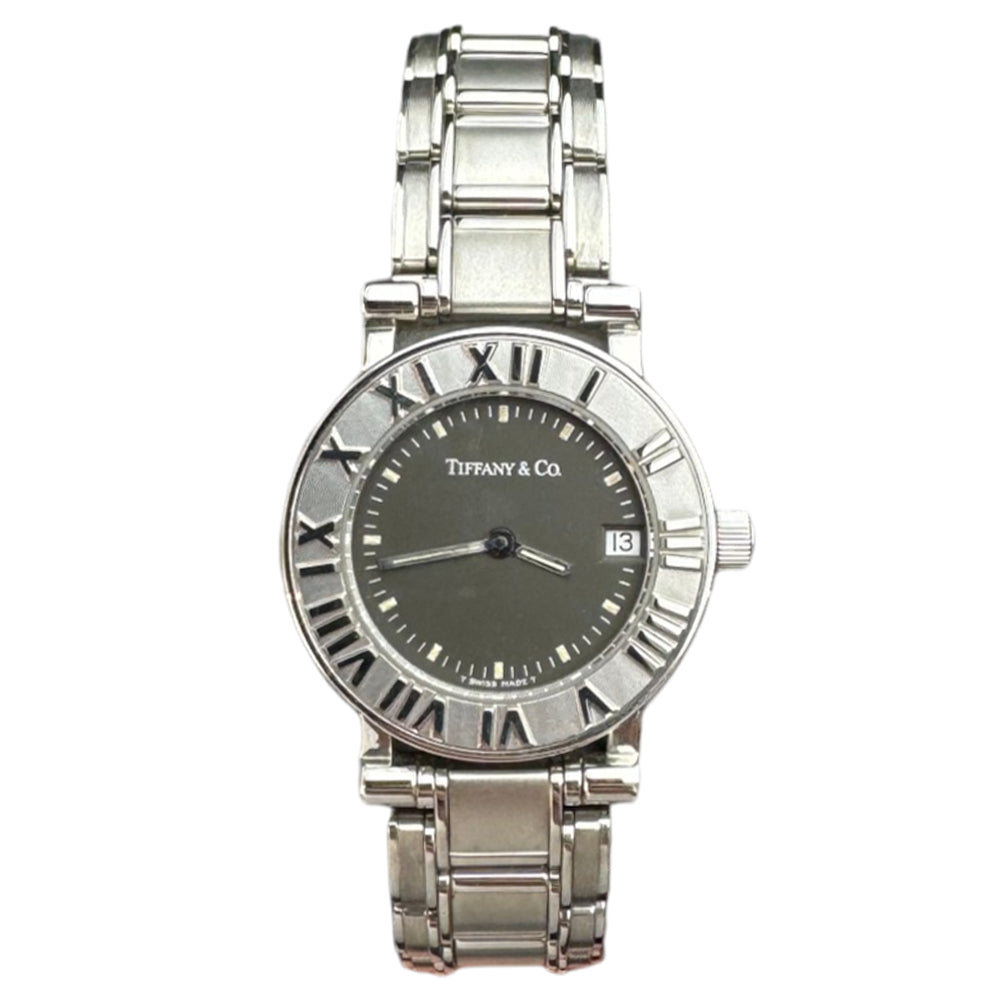 TIFFANY & CO Atlas Stainless Steel Watch LHQ2272