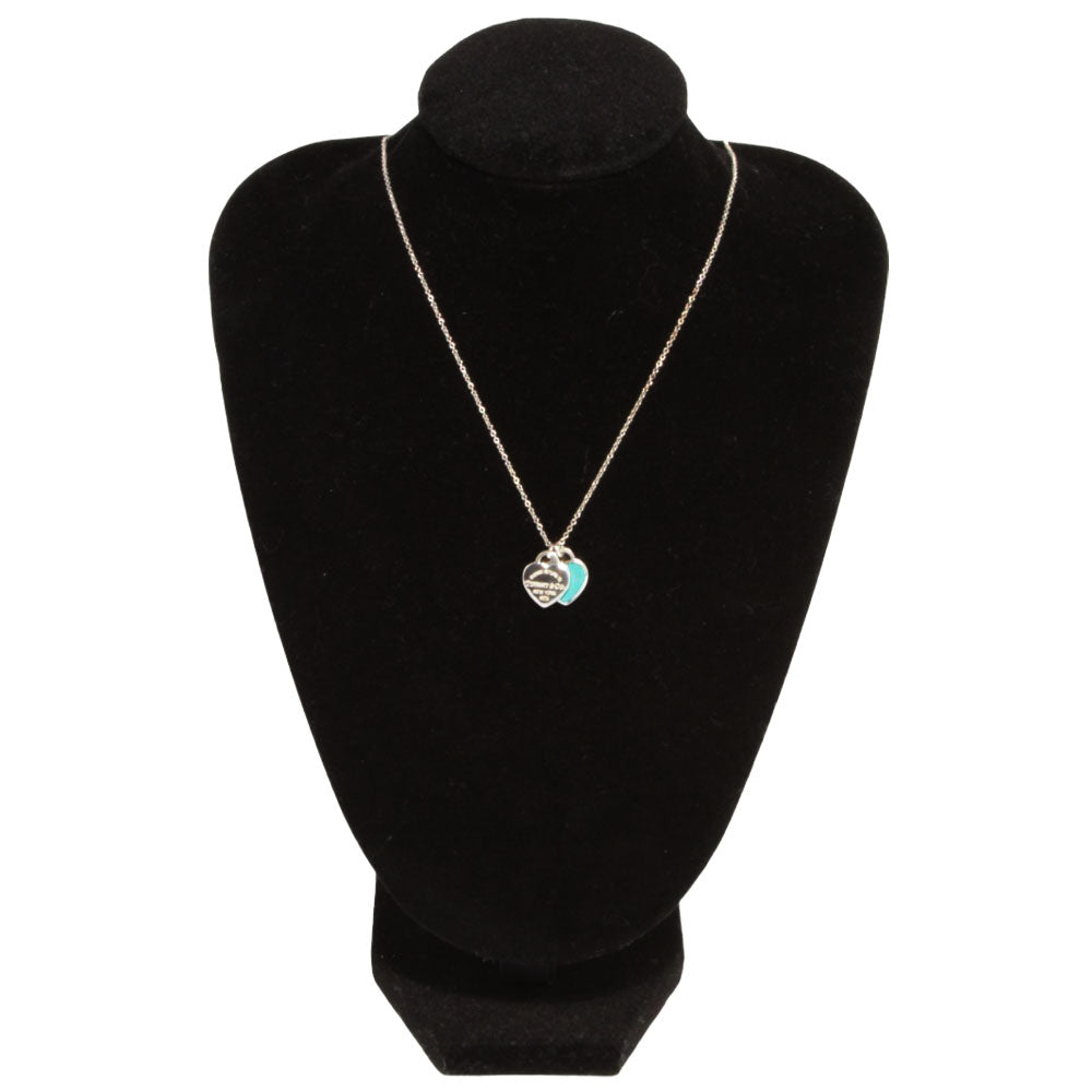 TIFFANY & Co. Collana con doppio ciondolo Return To Blue Argento LHQ228