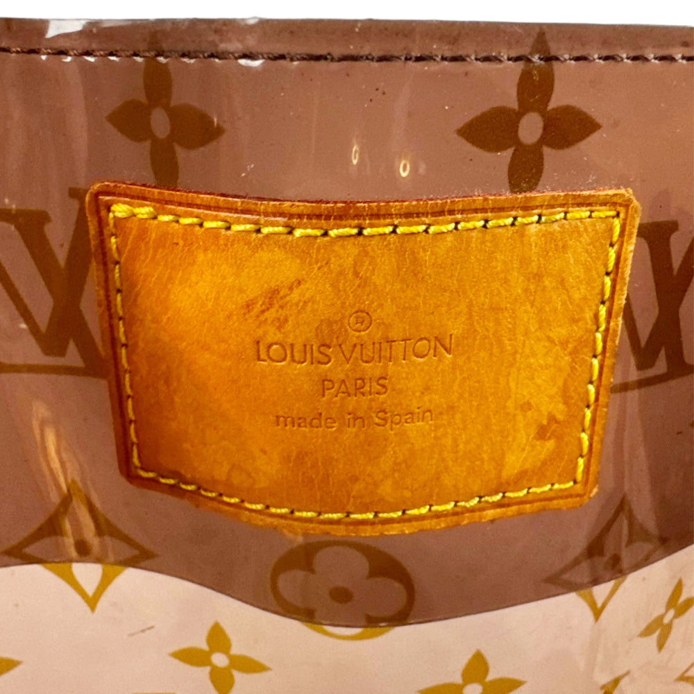 LOUIS VUITTON Amber Sac Cabas GM Monogram Vinyl Tote Bag LHQ2285
