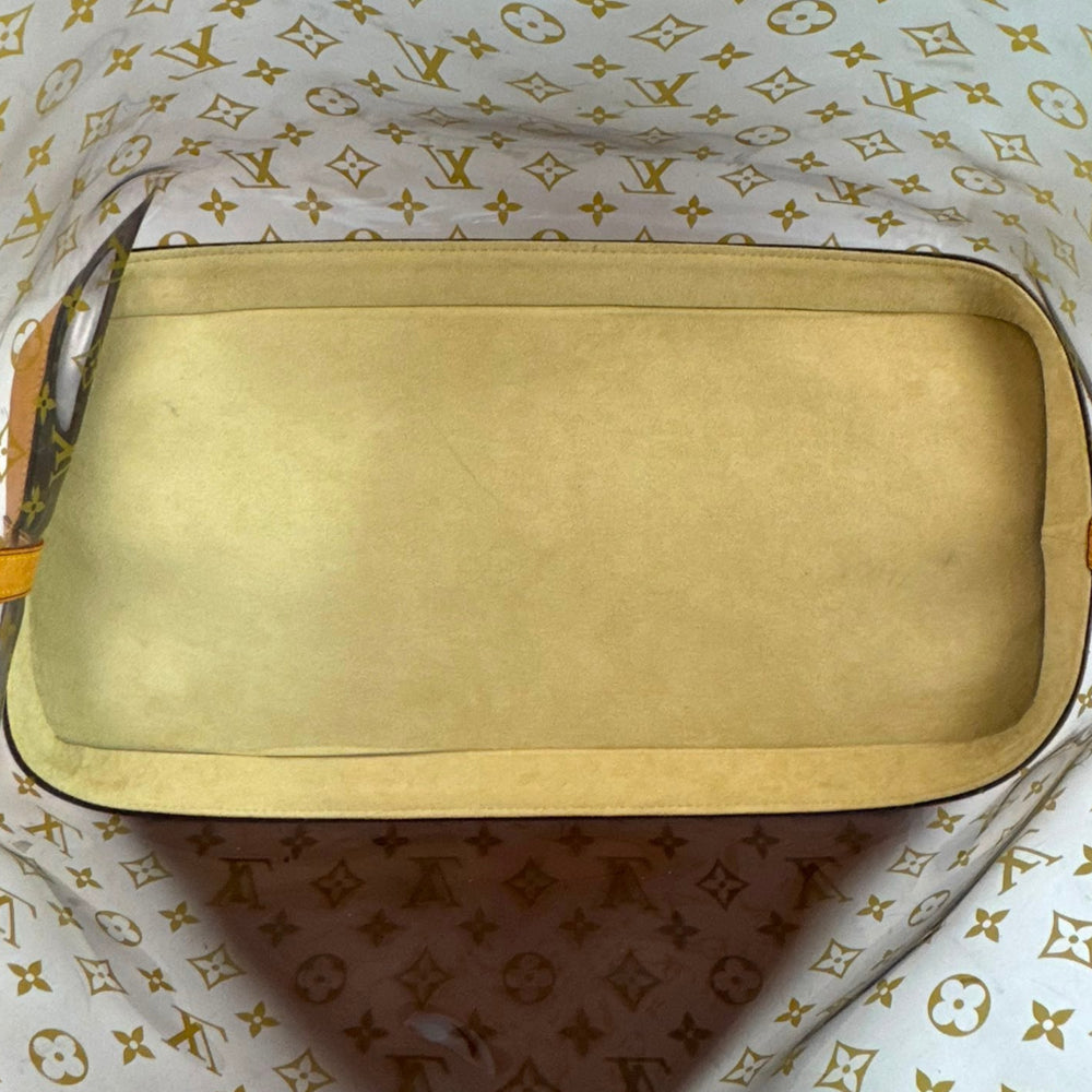 LOUIS VUITTON Amber Sac Cabas GM Monogram Vinyl Tote Bag LHQ2285